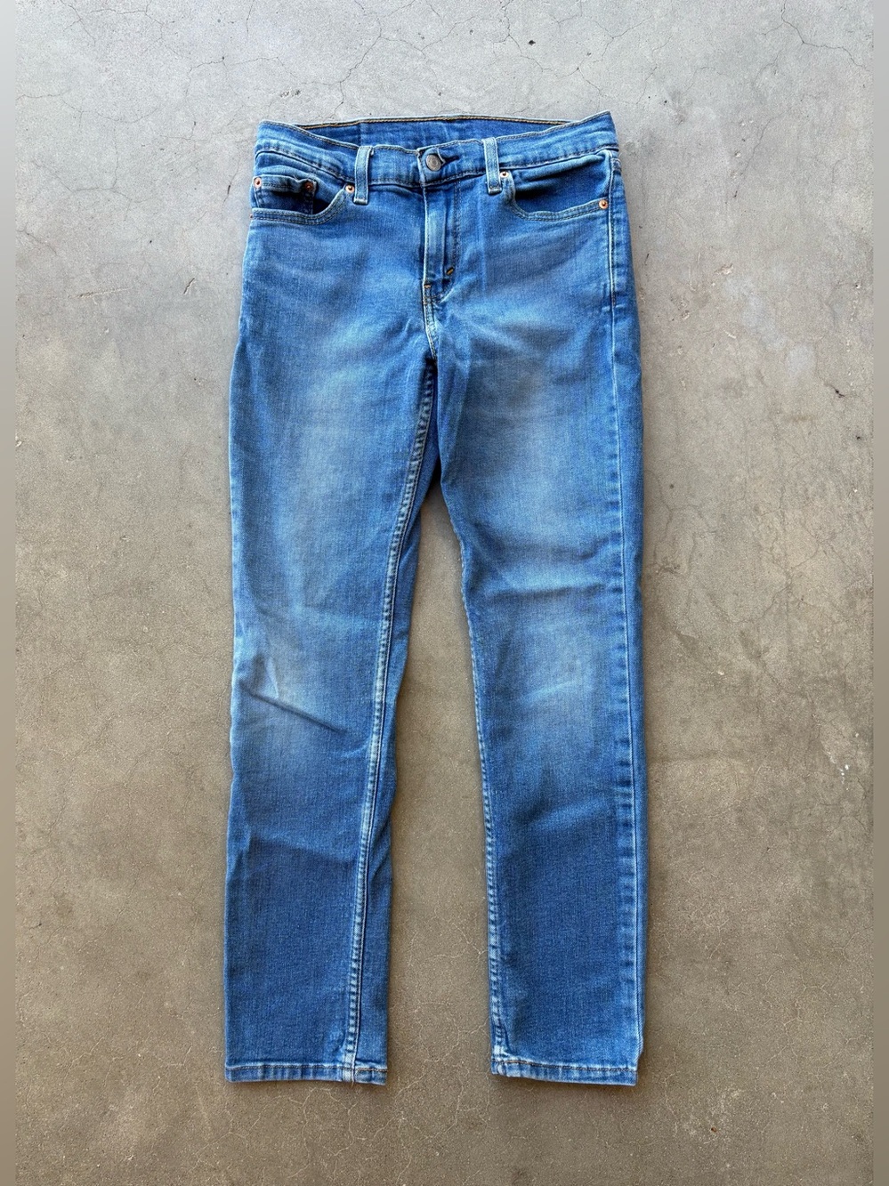 Men’s Levi's 511 Slim Fit Jeans Medium Wash Blue Denim W28 L30 Unisex Fit